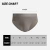 imageBAMBOO COOL Mens Underwear Ultra Soft Performance Mens Briefs with Pouch Tagfree No Fly underpants for MenBlack blue gray7pack