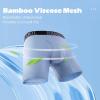 imageBAMBOO COOL Mens 360 Breathable Mesh Underwear MoistureWicking Boxer Briefs Cooling PerformanceMultipack054 Black4 Pack