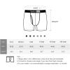 imageBAMBOO COOL Mens Underwear Boxer Briefs Soft Breathable Underwear 4 or 7 Pack07darkgrayBlackgray2 Black4 Pack