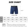 imageBAMBOO COOL Mens Underwear Boxer Briefs Soft Breathable Underwear 4 or 7 Pack09navy BlueDark GrayBlackDark Green4 Pack