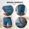 imageBAMBOO COOL Mens Underwear Boxer Briefs Soft Breathable Underwear 4 or 7 Pack11midnight BlueBluegray2hei4 Pack