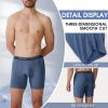 imageBAMBOO COOL Mens Underwear Boxer Briefs Soft Breathable Underwear 4 or 7 Pack13multicolor 7 Pack