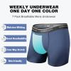 imageBAMBOO COOL Mens Underwear Boxer Briefs Soft Breathable Underwear 4 or 7 Pack14multicolor 7 Pack