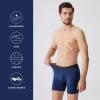 imageBAMBOO COOL Man Underwear Mens Boxer Briefs Soft Moisture wicking Boxers 5 Pack