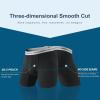 imageBAMBOO COOL Mens Underwear Boxer Briefs 4 Pack Breathable Soft Bamboo Underwear For Men