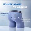 imageBAMBOO COOL Mens Underwear Boxer Briefs Breathable Moisturewicking Underwear for Men Performance Boxer Briefs 4 Pack