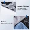 imageBAMBOO COOL Mens Underwear Boxer Briefs Soft Breathable Underwear Comfortable Boxer Briefs for Men 3 Pack Gray