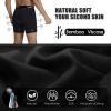 imageBAMBOO COOL Mens Underwear Boxer Briefs with Fly Soft Comfortable Breathable Underwear for Men MultipackAblack4pack