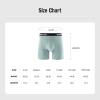imageBAMBOO COOL Mens Underwear Boxer Briefs with Fly Soft Comfortable Breathable Underwear for Men MultipackCred gray blue4pack