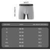 imageBAMBOO COOL Mens Underwear Boxer Briefs with Fly Soft Comfortable Breathable Underwear for Men MultipackEgreen lightgreen grey lightgrey4pack