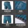 imageBAMBOO COOL Mens Underwear Boxer Briefs with Fly Soft Comfortable Breathable Underwear for Men MultipackFlightgreen blue 2black4pack