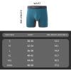 imageBAMBOO COOL Mens Underwear Boxer Briefs with Fly Soft Comfortable Breathable Underwear for Men MultipackFlightgreen blue 2black4pack