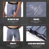 imageBAMBOO COOL Mens Underwear Boxer Briefs with Fly Soft Comfortable Breathable Underwear for Men MultipackKblue gray black7pack