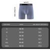 imageBAMBOO COOL Mens Underwear Boxer Briefs with Fly Soft Comfortable Breathable Underwear for Men MultipackKblue gray black7pack