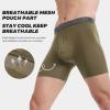 imageBAMBOO COOL Mens Underwear Dual Pouchs Boxer Briefs Support Ball Pouch Breathable Underwear For Men 4 Pack4bmulticolor
