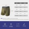 imageBAMBOO COOL Mens Underwear Dual Pouchs Boxer Briefs Support Ball Pouch Breathable Underwear For Men 4 Pack4bmulticolor