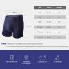 imageBAMBOO COOL Mens Underwear Dual Pouchs Boxer Briefs Support Ball Pouch Breathable Underwear For Men 4 Pack4cmulticolor