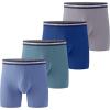 imageBAMBOO COOL Mens Underwear Boxer Briefs Breathable Moisturewicking Underwear for Men Performance Boxer Briefs 4 Pack