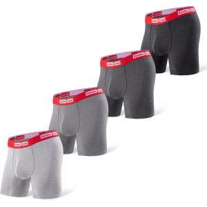 imageBAMBOO COOL Mens Underwear Soft Breathable Boxer Briefs for Men Underwear