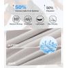 imageBAMBOO COOL Mens Athletic Shorts Activewear LooseFit Breathable Running Workout Gym Shorts with PocketsDlight Grey
