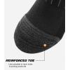 imageBAMBOO COOL No Show Socks Men Low Cut Ankle Short Socks for Men Casual Athletic Socks with Non Slip GripBlack 6 Pack