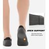 imageBAMBOO COOL No Show Socks Men Low Cut Ankle Short Socks for Men Casual Athletic Socks with Non Slip GripBlack3  Dark Grey3