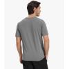 imageBAMBOO COOL Mens Crewneck TShirts Undershirts for Men Short Sleeve Shirts Soft Tshirt Classic Comfortable TeesDgrey