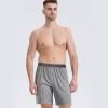 imageBAMBOO COOL Mens Pajama Shorts Soft Breathable Lounge Relaxing Comfy Sleepwear Pajamas Bottoms with Pockets 2 PackBgraynavy2 Pack