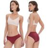 imageBAMBOO COOL Womens Underwear Bikini Underpants Lace Hipster Panties Soft Stretch Moisture Wicking Panties for Women 6PackMulticoloured B5pack