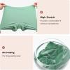 imageBAMBOO COOL Womens Boyshort Panties Seamless Underwear Stretchy Moisture Wicking Boxer Briefs for Ladies 5 PackMulticoloured C 5pack
