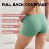 imageBAMBOO COOL Womens Boyshort Panties Seamless Underwear Stretchy Moisture Wicking Boxer Briefs for Ladies 5 PackMulticoloured C 5pack