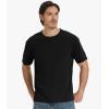 imageBAMBOO COOL Mens Pocket TShirts Crew Neck Tee Short Sleeve Shirts Soft Comfortable Classic Tshirt Undershirts for MenAblack