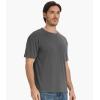 imageBAMBOO COOL Mens Pocket TShirts Crew Neck Tee Short Sleeve Shirts Soft Comfortable Classic Tshirt Undershirts for MenBdark Grey