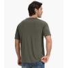 imageBAMBOO COOL Mens Pocket TShirts Crew Neck Tee Short Sleeve Shirts Soft Comfortable Classic Tshirt Undershirts for MenCgreen