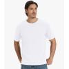 imageBAMBOO COOL Mens Pocket TShirts Crew Neck Tee Short Sleeve Shirts Soft Comfortable Classic Tshirt Undershirts for MenDwhite