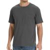 imageBAMBOO COOL Mens Pocket TShirts Crew Neck Tee Short Sleeve Shirts Soft Comfortable Classic Tshirt Undershirts for MenBdark Grey