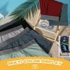 imageBAMBOO COOL Boys Boxer Briefs 618Y Underwear MoistureWicking Lightweight and Ultra Soft 6PackBlack light Grey garnet aqua celadon blue Ashes6pack