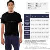 imageBAMBOO COOL Mens Undershirts MoistureWicking Crewneck T Shirts Breathable Stretch Soft Tees for Men 3 or 6 Pack6 Packblack