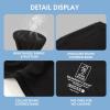 imageBAMBOO COOL Mens Undershirts MoistureWicking Crewneck T Shirts Breathable Stretch Soft Tees for Men 3 or 6 Pack6 Packblack