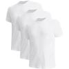 imageBAMBOO COOL Mens Undershirts MoistureWicking Crewneck T Shirts Breathable Stretch Soft Tees for Men 3 or 6 Pack3 Packwhite