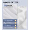 imageBAMBOO COOL Mens Undershirts Stretch V Neck TShirtsBreathable and MoistureWicking Tees for Men 3 PackVneckwhite3