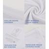imageBAMBOO COOL Mens Undershirts Stretch V Neck TShirtsBreathable and MoistureWicking Tees for Men 3 PackVneckwhite3