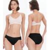 imageBAMBOO COOL Womens Underwear High Cut Briefs Breathable MoistureWicking Hipster Ladies Panties 5PackMulticolor D5pack