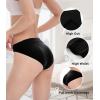 imageBAMBOO COOL Womens Underwear High Cut Briefs Breathable MoistureWicking Hipster Ladies Panties 5PackMulticolor D5pack