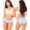 imageBAMBOO COOL Womens Underwear Breathable MoistureWicking Briefs Hipster Ladies Panties 5PackMulticolor B5pack