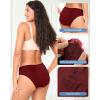 imageBAMBOO COOL Womens Underwear Breathable MoistureWicking Briefs Hipster Ladies Panties 5PackMulticolor C5pack