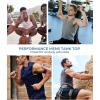 imageBAMBOO COOL Mens Tank Top Undershirts Moisture Wicking Breathable Fitted Ruglar Fit T Shirts for Men 3 PackWhite3