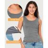 imageBAMBOO COOL Womens Ultra Soft Camisole Lightweight Tank Top Basic Vests Comfy Undershirt 4 PackMulticoloured 024pack