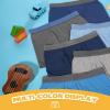 imageBAMBOO COOL Boys Boxer Briefs 618Y Underwear MoistureWicking Lightweight and Ultra Soft 6PackBlue4 grey2