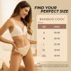 imageBAMBOO COOL Womens Thongs Seamless MoistureWicking Breathable Underwear High Stretchy Mid Waisted Panties Tagless 6 PackMulticoloured a 6pack